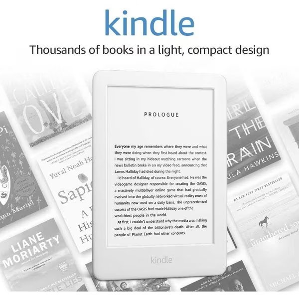 AllNew Kindle  6  8GB  White, Amazon, Mfr#: AMAB07DPMXZZ7